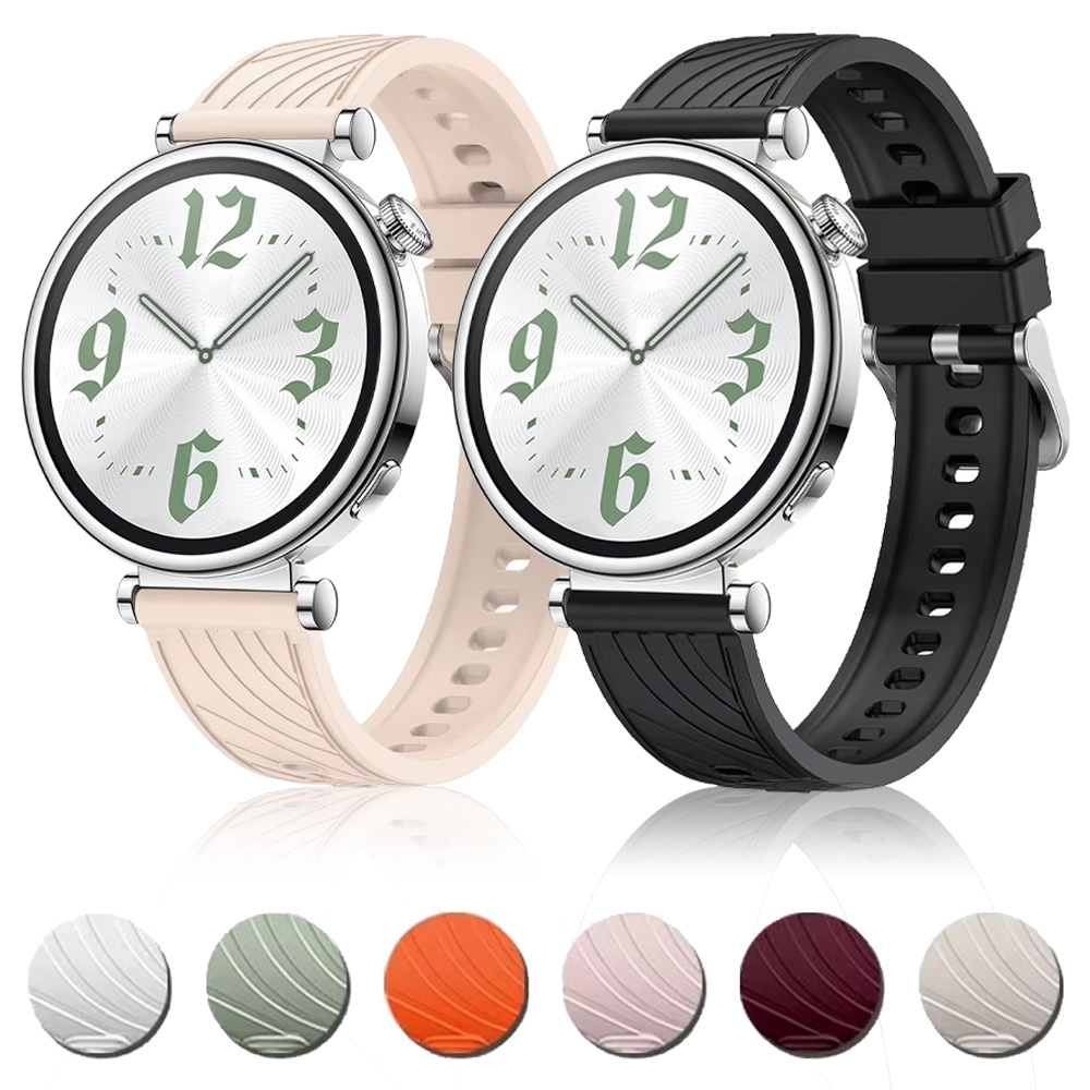 Titan Smartwatch Accessories - Bracelet en silicone de 18 mm