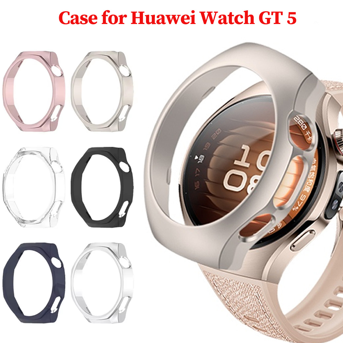 Titan Smartwatch Accessories - Coque pour Huawei Watch GT 5