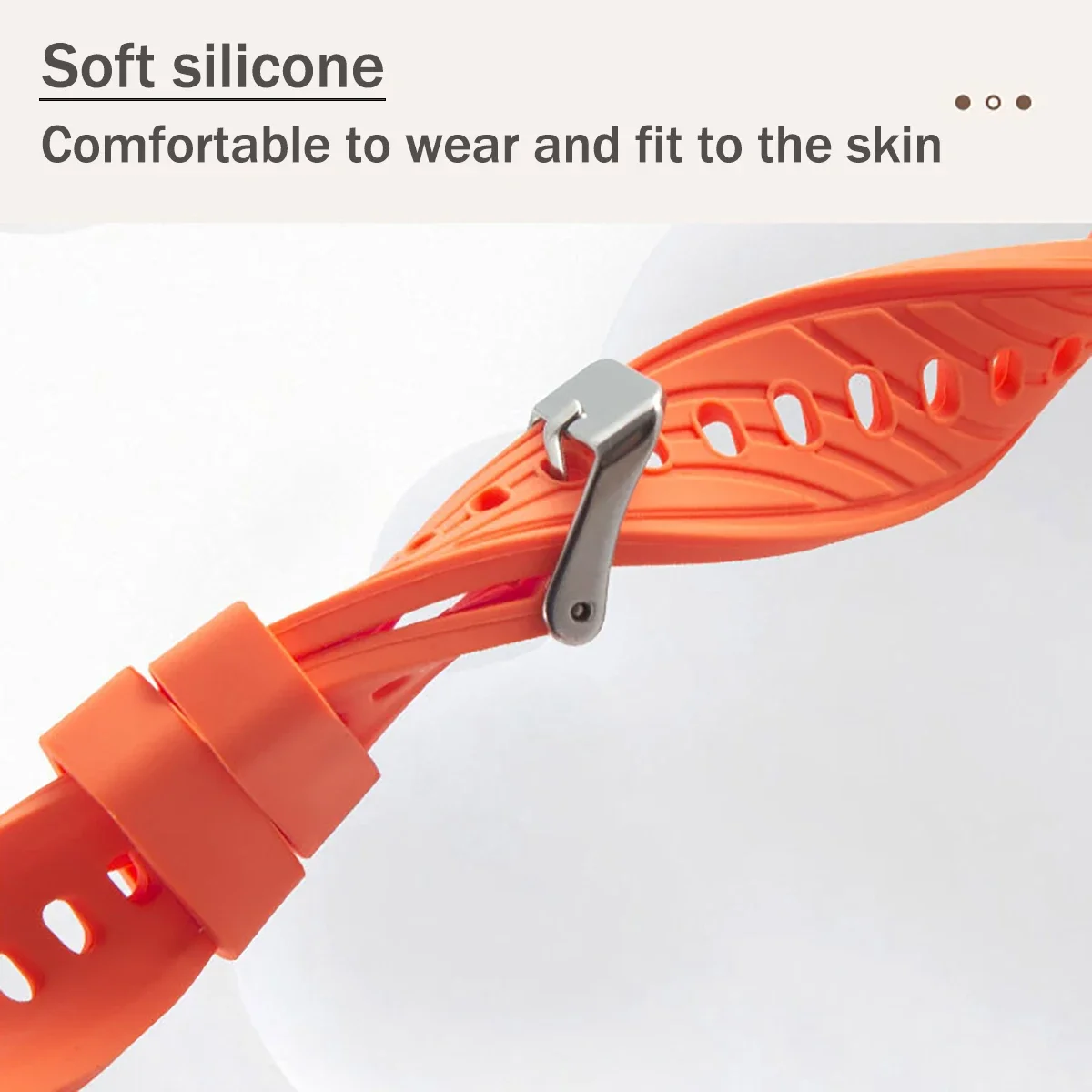 Bracelet en silicone de 18 mm  - Titan Smartwatch Accessories avis et prix