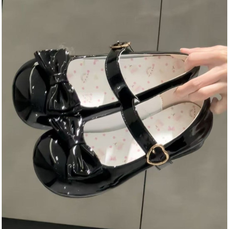 Chaussures Lolita à nœud style - Leather Classic Strap avis et prix