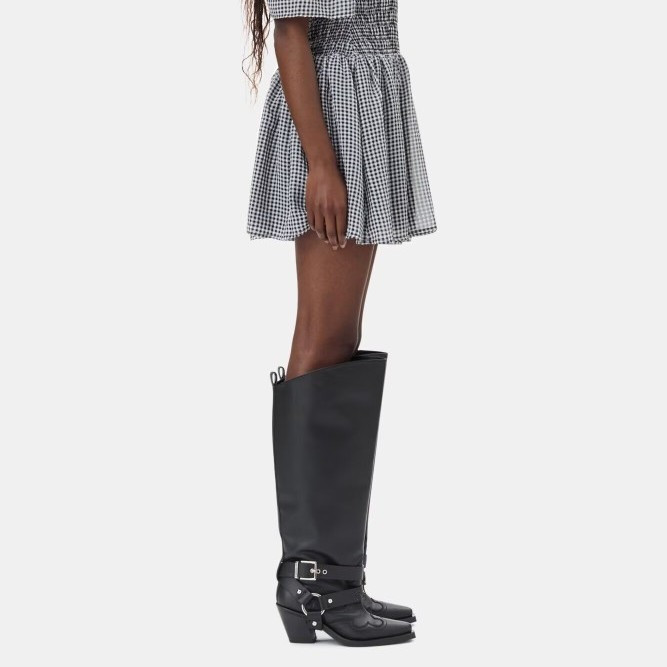Bottes de Cowboy hautes en cui - Leather Classic Strap avis et prix
