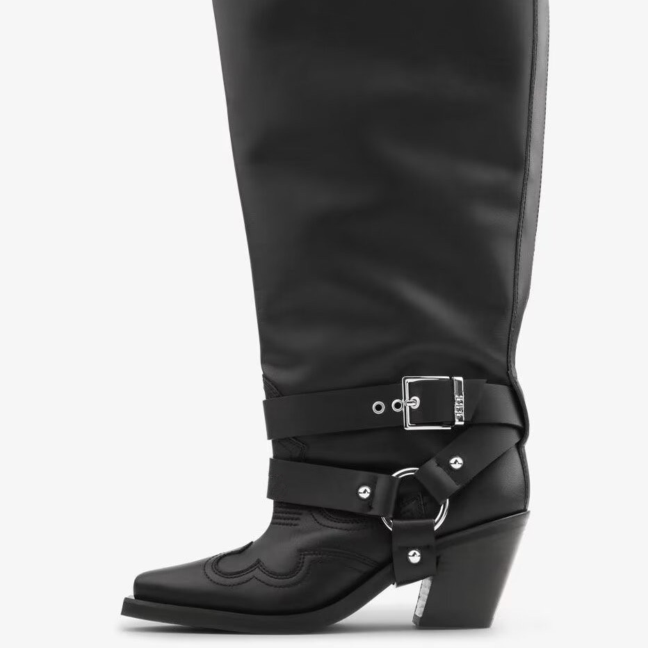 Bottes de Cowboy hautes en cui - Leather Classic Strap avis et prix